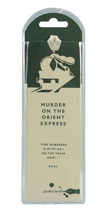 Agatha Christie Zakładka Morderstwo w Orient Expre