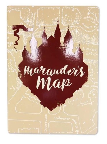 Harry Potter Notatnik A5 Flex Mapa Huncwotów