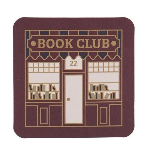 Pulteney Press Naklejka Vinyl Klub książki
