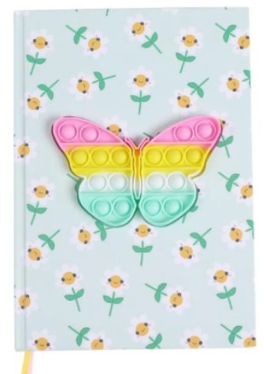 Notatnik z nadrukiem motyl, GoParty
