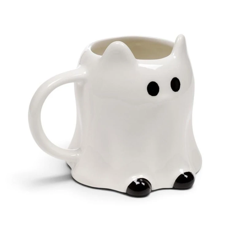 Kubek ceramiczny w kształcie ducha kota, Puckator