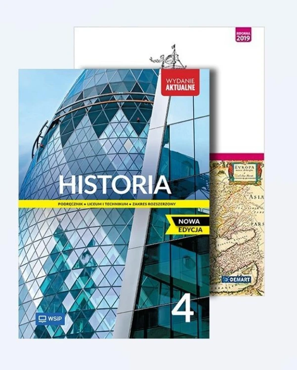 Historia LO 4 Pakiet: podręcznik atlas ZR