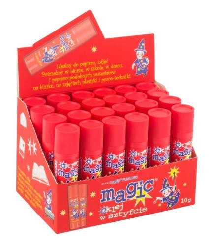 Klej Magic sztyft 10g (24szt), Kamaben