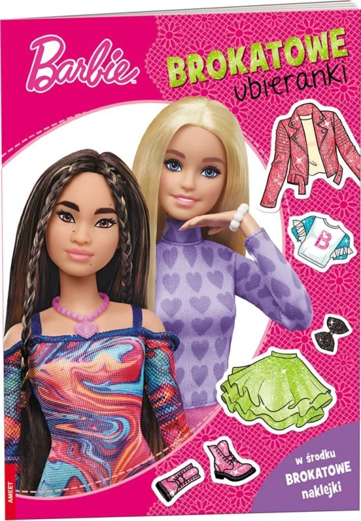 Barbie. Brokatowe Ubieranki, praca zbiorowa