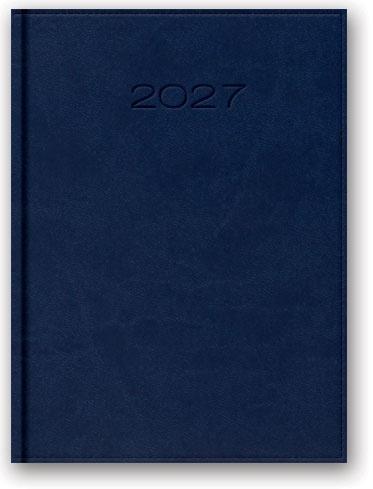 Kalendarz 2027 książkowy A5 Vivella niebieski