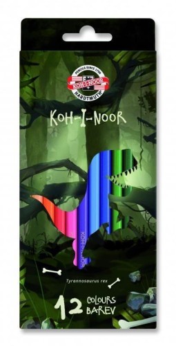 Kredki 3592 Dino 12 kolorów, Koh-I-Noor