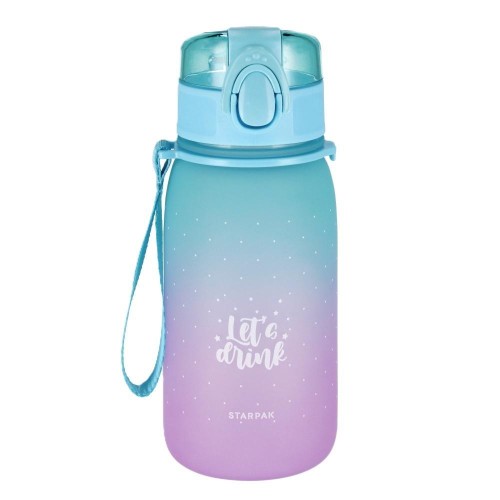 Bidon 400ml ombre violet-blue, STARPAK