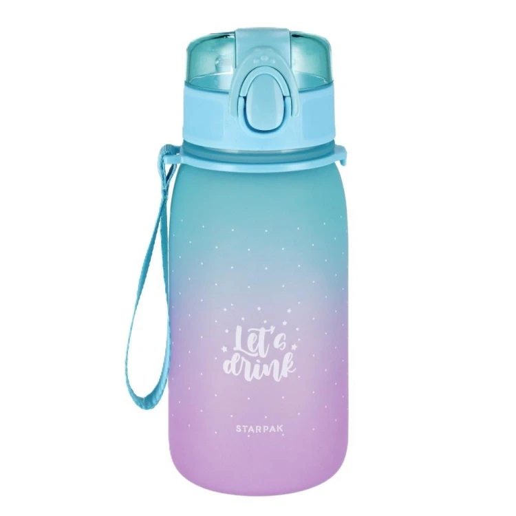 Bidon 400ml ombre violet-blue, STARPAK