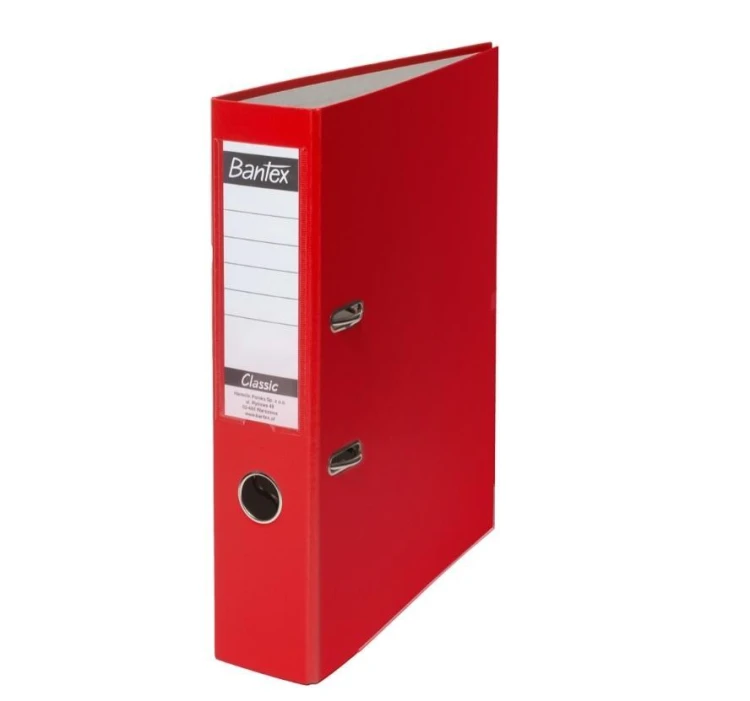 Segregator A4 Budget 7,5cm czerwony, Bantex
