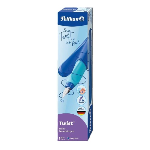 Pióro wieczne Twist M Deep blue, PELIKAN