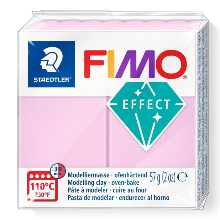 Masa termoutwardzalna Fimo 57g różowy, Staedtler