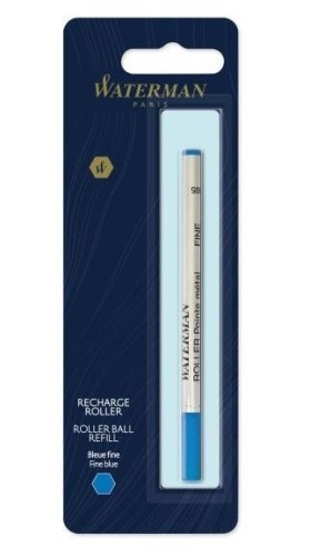 Wkład do pióra kulkowego F niebieski, Waterman