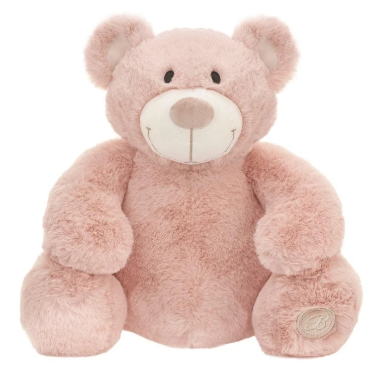 Miś Jacobe pudrowy róż 35cm, Beppe