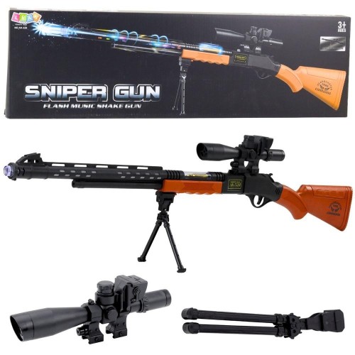 Karabin snajperski AK-528 celownik, statyw