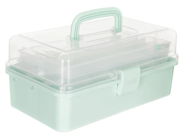 Organizer - kuferek rozkładany mint, Dalprint
