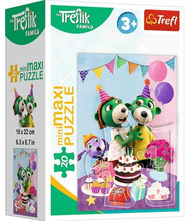 Puzzle 20 miniMaxi Dzień Treflików 2 TREFL, Trefl