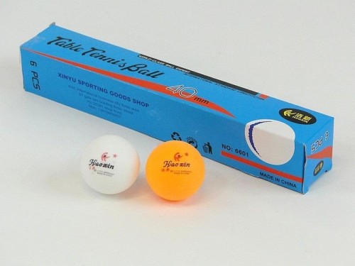 Piłeczki do ping ponga 4cm 6szt, ADAR