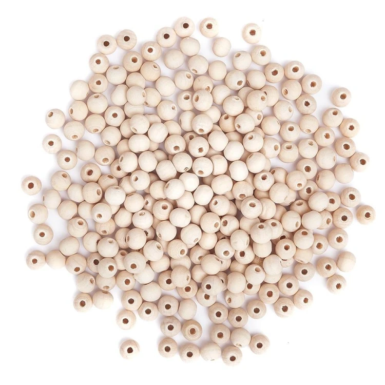 Koraliki drewniane kulki 8mm, Dalprint