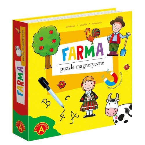 Puzzle magnetyczne - Farma ALEX, Alexander