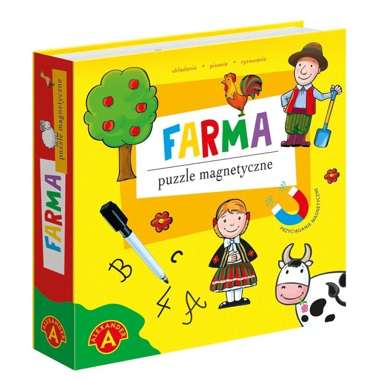 Puzzle magnetyczne - Farma ALEX, Alexander
