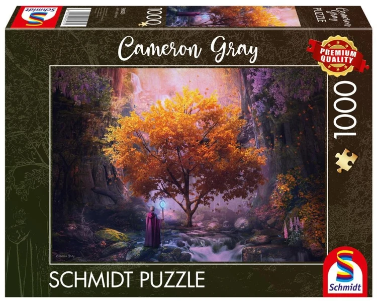 Puzzle PQ 1000 Cameron Gray Magia Lasu G3, Schmidt