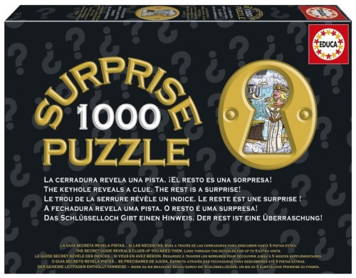 Puzzle 1000 (Surprise Puzzle) Rycerze, Educa