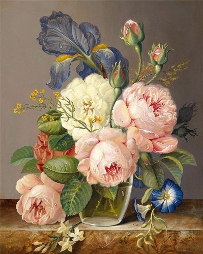 Malowanie po numerach - 40x50cm Bukiet, Titanum