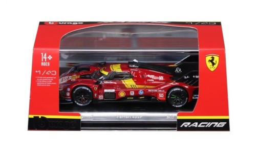 Ferrari Racing (With Plastic Stand&Hard Case) 1:43