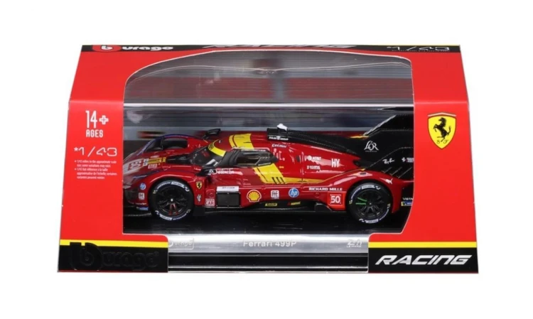 Ferrari Racing (With Plastic Stand&Hard Case) 1:43