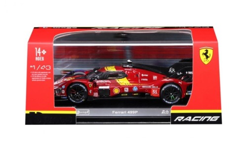 Ferrari Racing (With Plastic Stand&Hard Case) 1:43