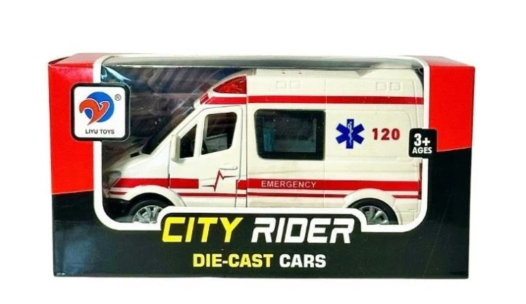 Pojazd ambulans ze światłem i dźwiękiem, SWEDE