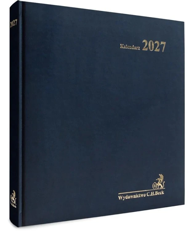 Kalendarz 2027 Prawnika gabinetowy, praca zbiorowa