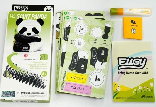 Wielka Panda Eugy. Eko Ukladanka 3D, Eugy