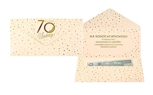 Koperta podarunkowa Elite Urodziny 70