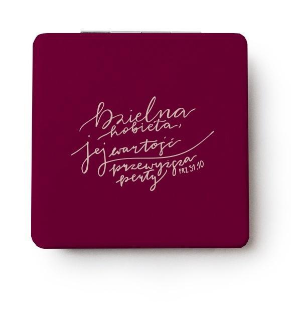 Lusterko kieszonkowe - Dzielna kobieta, Szaron