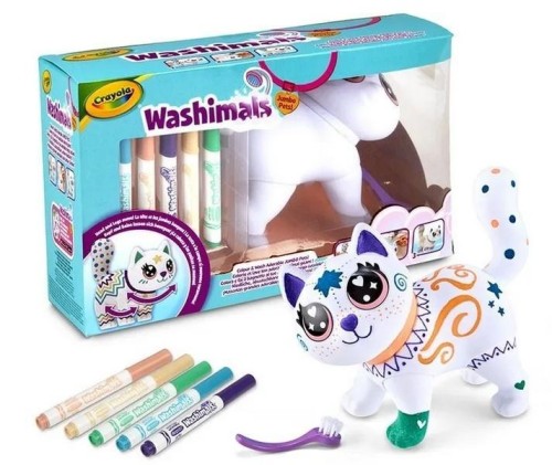 Figurka zmywalna do malowania Kotka Jenny, Crayola