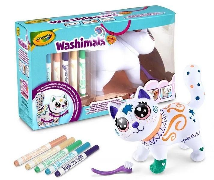 Figurka zmywalna do malowania Kotka Jenny, Crayola