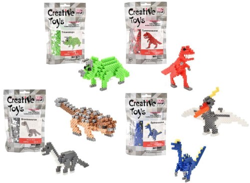 Koraliki do prasowania dinozaur 400el, Trifox