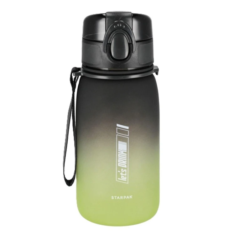 Bidon 400ml ombre green-black, STARPAK