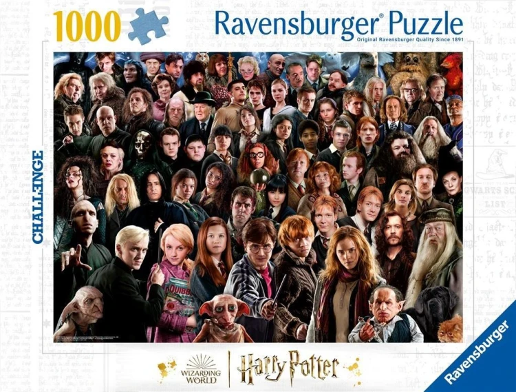Puzzle 1000 Challenge. Harry Potter, Ravensburger
