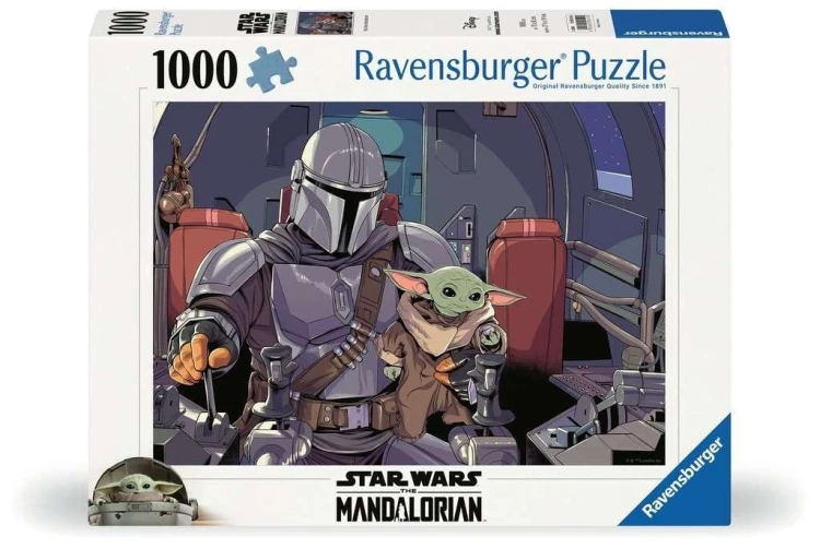 Puzzle 1000 Star Wars Mandalorian, Ravensburger