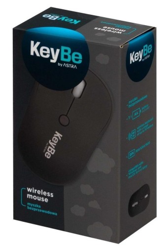Myszka bezprzewodowa Black