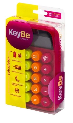 Kalkulator biurkowy 10-cyfrowy Neon Line 1, KeyBe