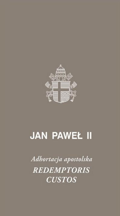 Redemptoris custos, Jan Paweł II