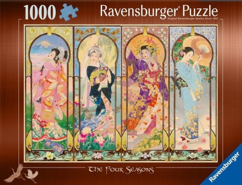 Puzzle 1000 Cztery pory roku, Ravensburger