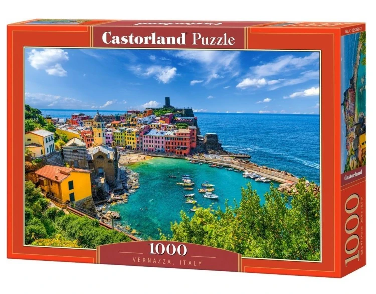 Puzzle 1000 Vernazza, Italy, Castorland