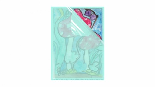 Ofertówka A4 L PP pastel zielony (8szt), Biurfol