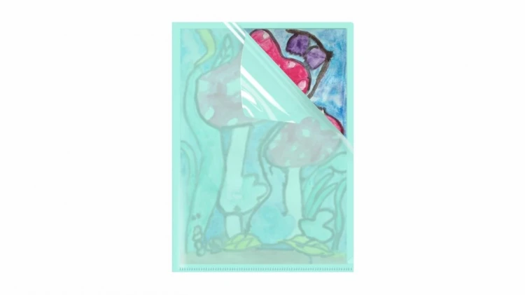 Ofertówka A4 L PP pastel zielony (8szt), Biurfol