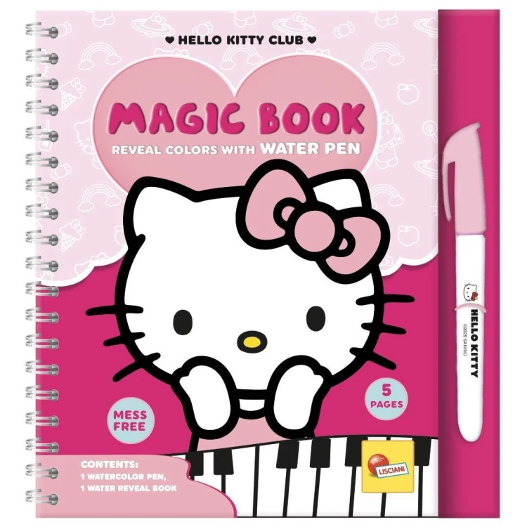 Kolorowanka wodna Hello Kitty, praca zbiorowa