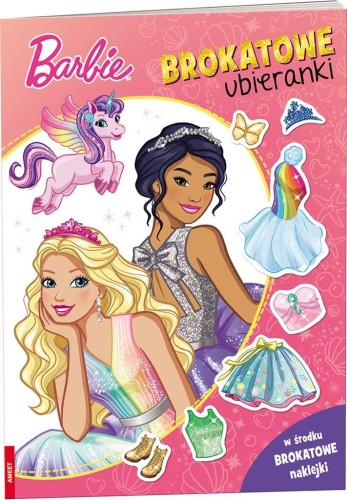 Barbie. Brokatowe Ubieranki, praca zbiorowa